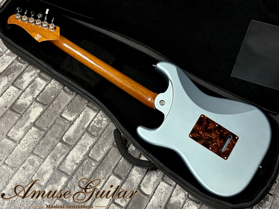 ギター kyazu Kz Guitar Works Kz One Semi-Hollow 3S23 Kahler Turquoise Blue