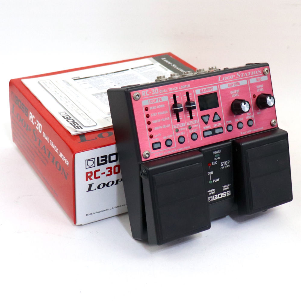 BOSS RC-30 名機！LOOP STATION デュアルトラックルーパー るりの来福記録: BOSS Loop Station RC-30(ルーパー)を購入しました