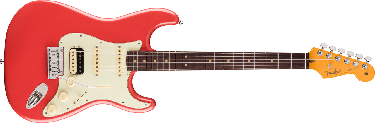 Fender AMERICAN ULTRA LUXE '60s STRATOCASTER HSS Fiesta Red【ご