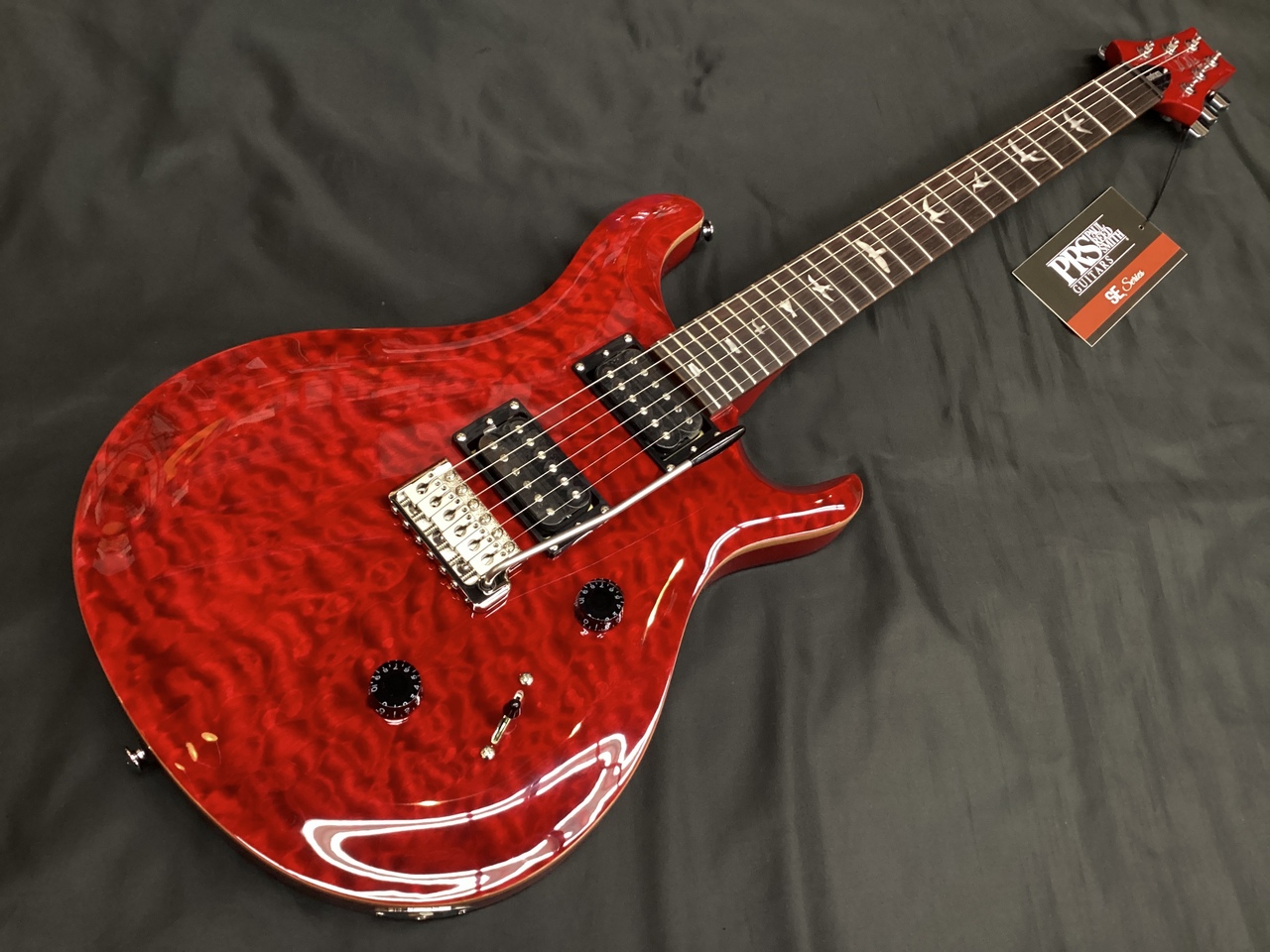 Paul Reed Smith(PRS) SE Custom 24 Quilt/Ruby (ピーアールエス カスタム キルト ルビー )（新品）【楽器検索デジマート】