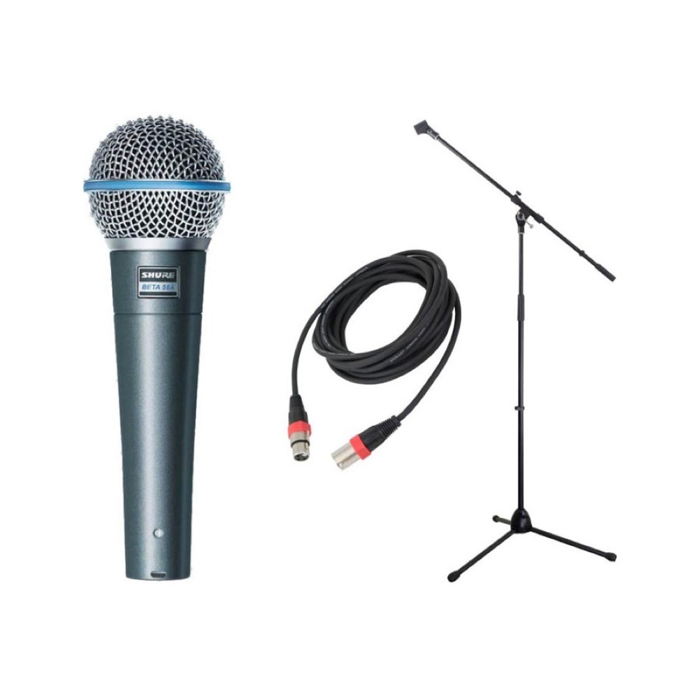 Shure BETA58A-J ボーカル用ダイナミックマイク マイクアクセサリ付き3