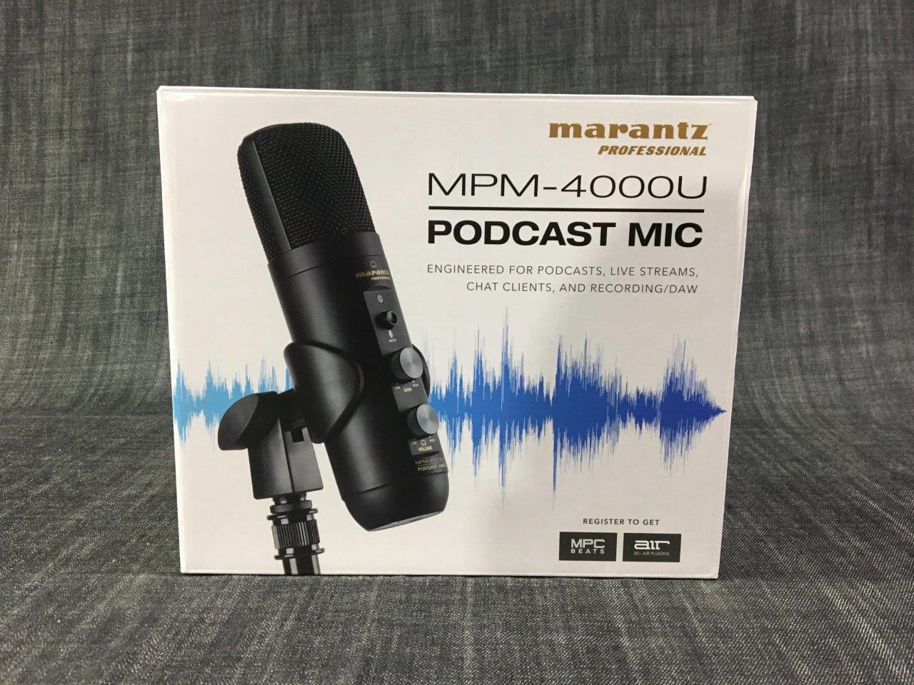 MARANTZ MPM-4000U PODCAST MIC