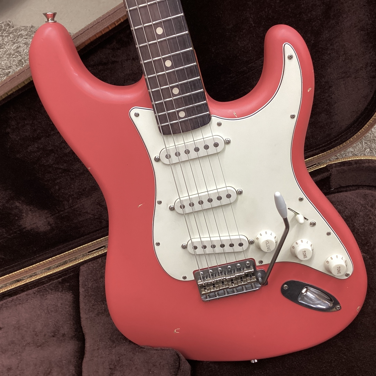 Nash Guitars S-63/Fiesta Red/Alder/AM-832 (ナッシュ ストラト  フィエスタレッド)（新品）【楽器検索デジマート】