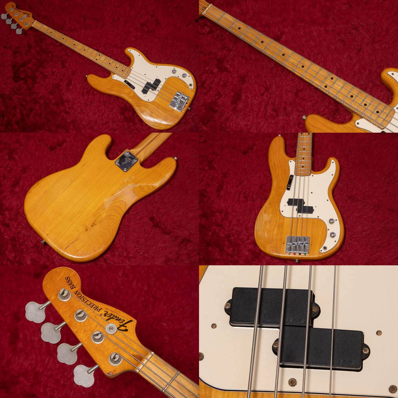 Fender Precision Bass mod NAT 1974 4.625kg #646937【委託品】【GIB