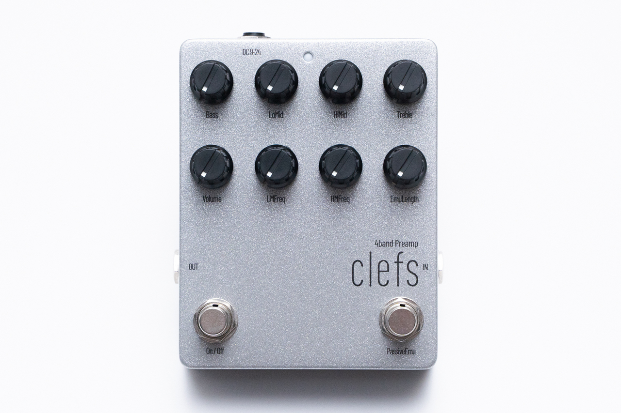 clefs ベースプリアンプ clefs #1 Preamp Ver.2.0【GIB横浜】（新品/送料無料）【楽器