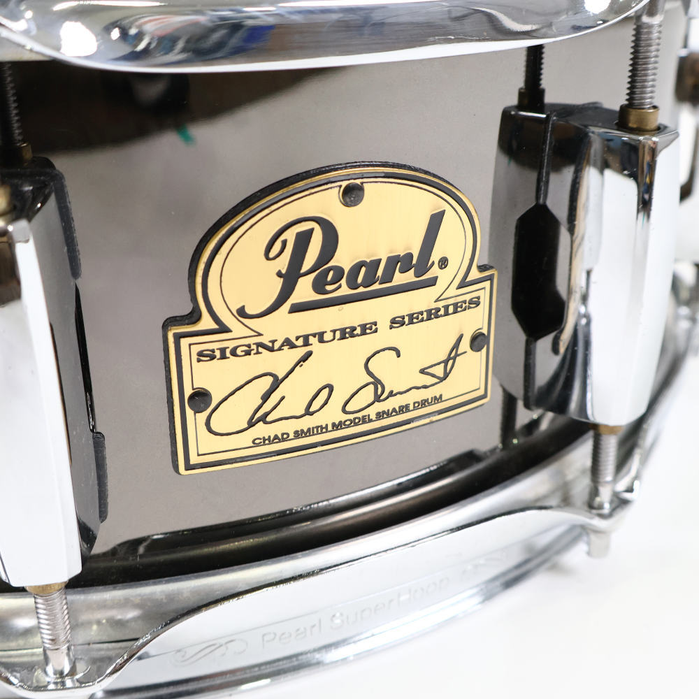 Pearl 【中古】 チャドスミス シグネチャー スネアドラム パール Pearl