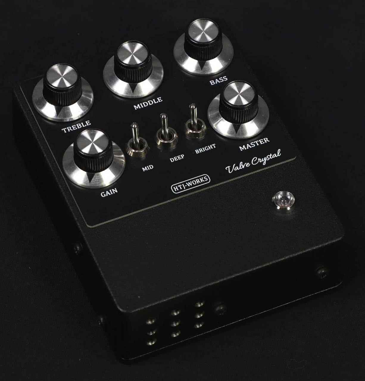 HTJ-WORKS Valve Crystal Black Top 12AX7 Tube Preamp