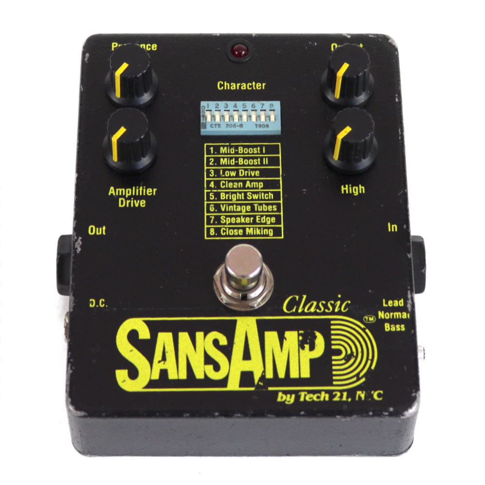 Tech 21 SansAmp Classic ベースエフェクター TECH21BASS DRIVER DI-HEAVINESS」！the GazettE、REITAモデルの