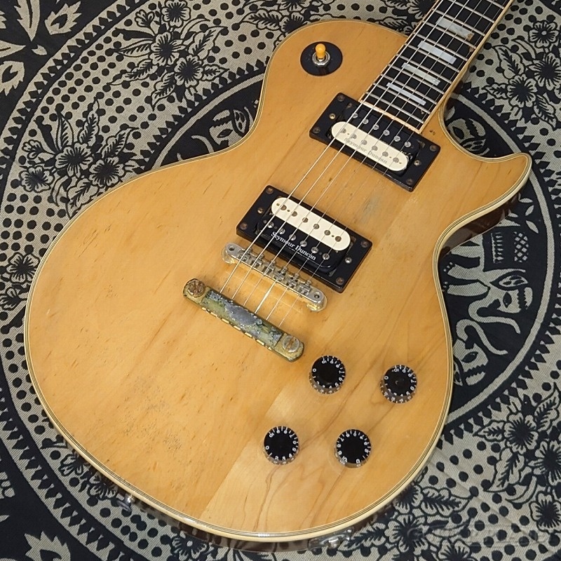 Gibson 【Vintage】1972s Les Paul Custom Refinish Natural 【4.56kg