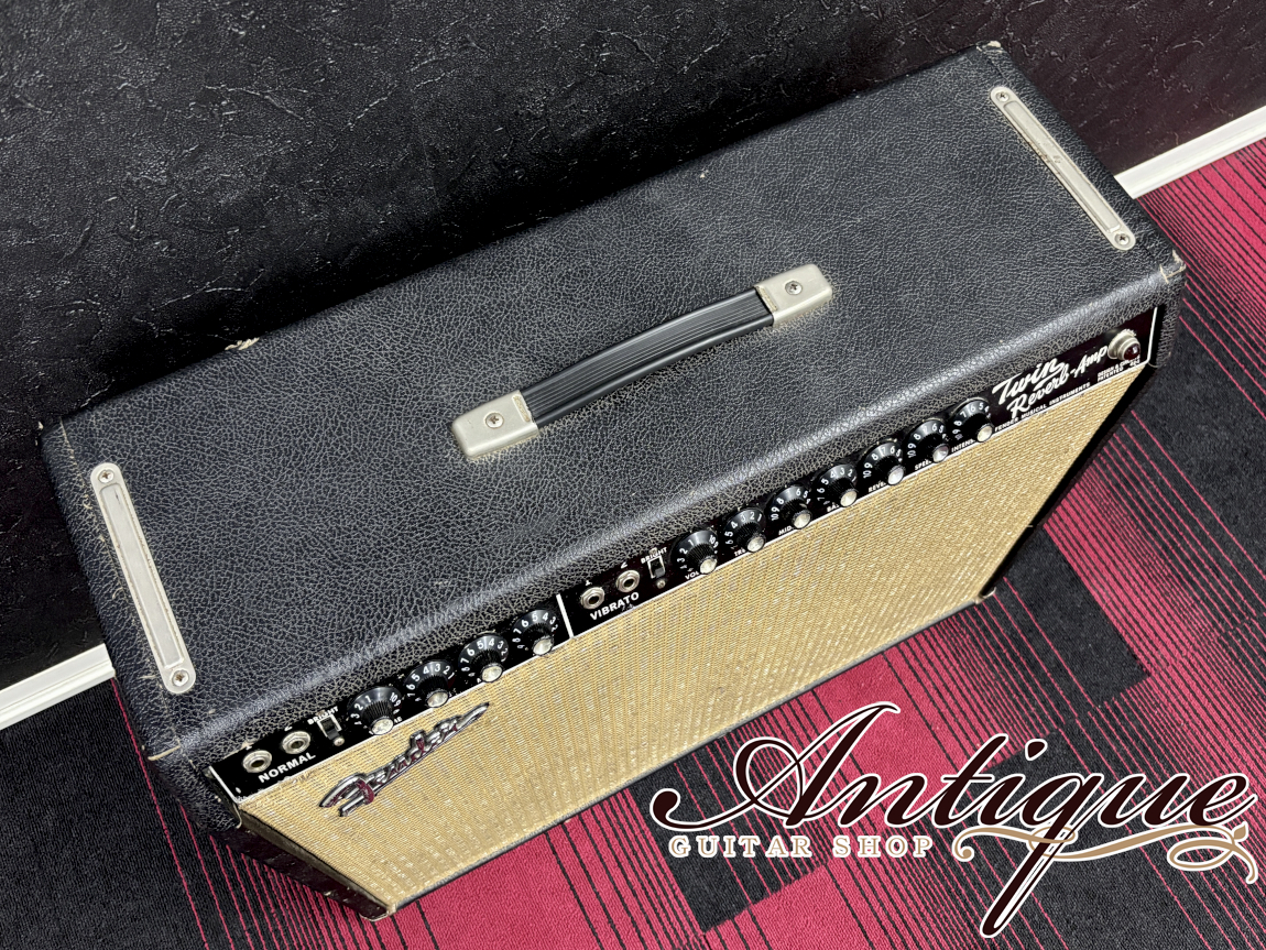 Fender Twin Reverb (AB763) 1965 Black Face Combo (Oxford 12×2