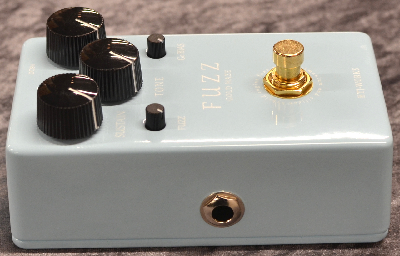 HTJ-WORKS GOLD HAZE FUZZ 限定クリーム色ディストーション HTJ-WORKS GOLD HAZE FUZZ 限定クリーム色ディストーション