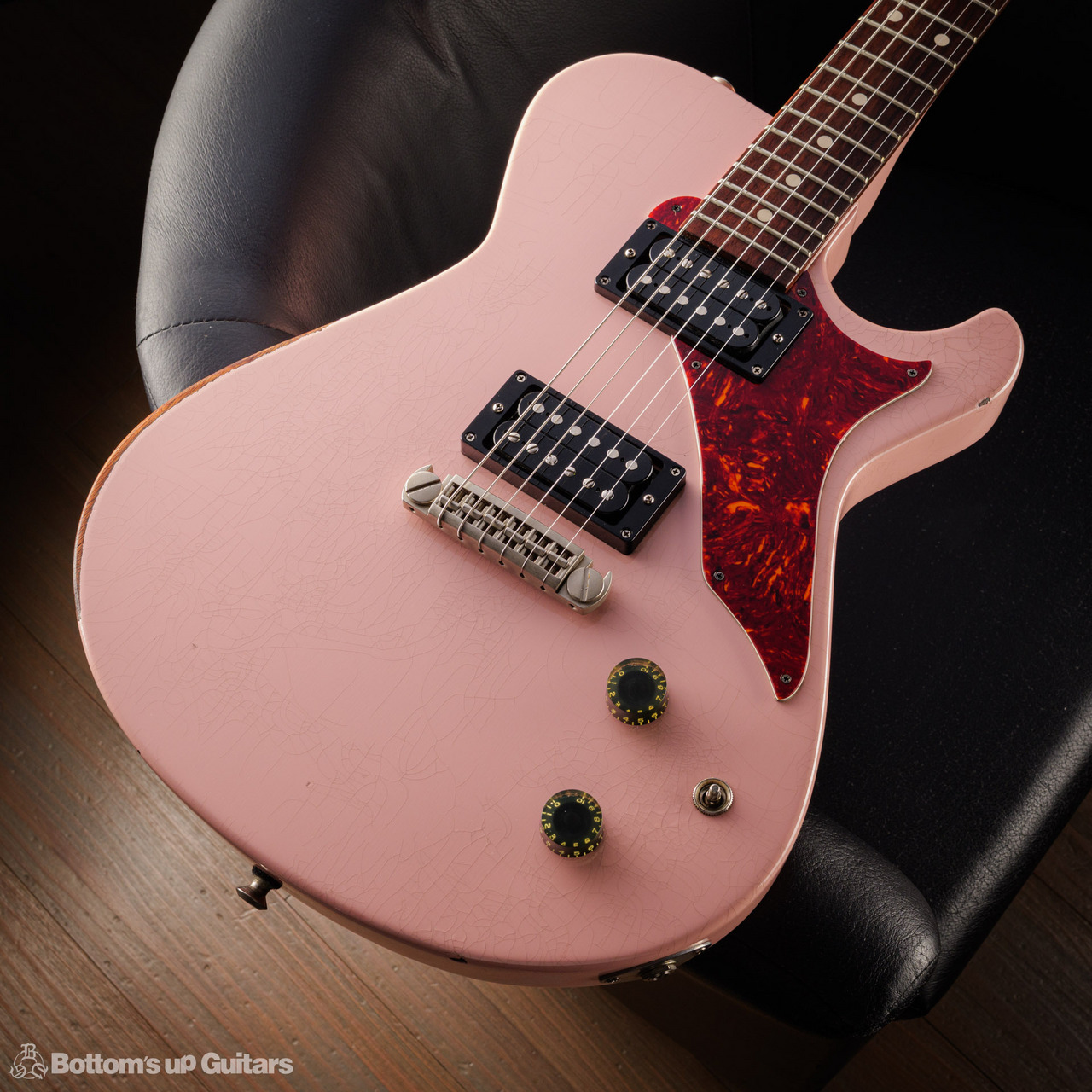 Knaggs Guitars Kenai J (ケナイ ジェイ) H2 [ Shell Pink Relic