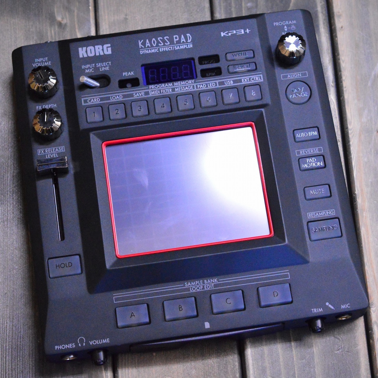 ジャンク？】KORG KP3+ ダイナミックエフェクト/サンプラー KAOSS PAD