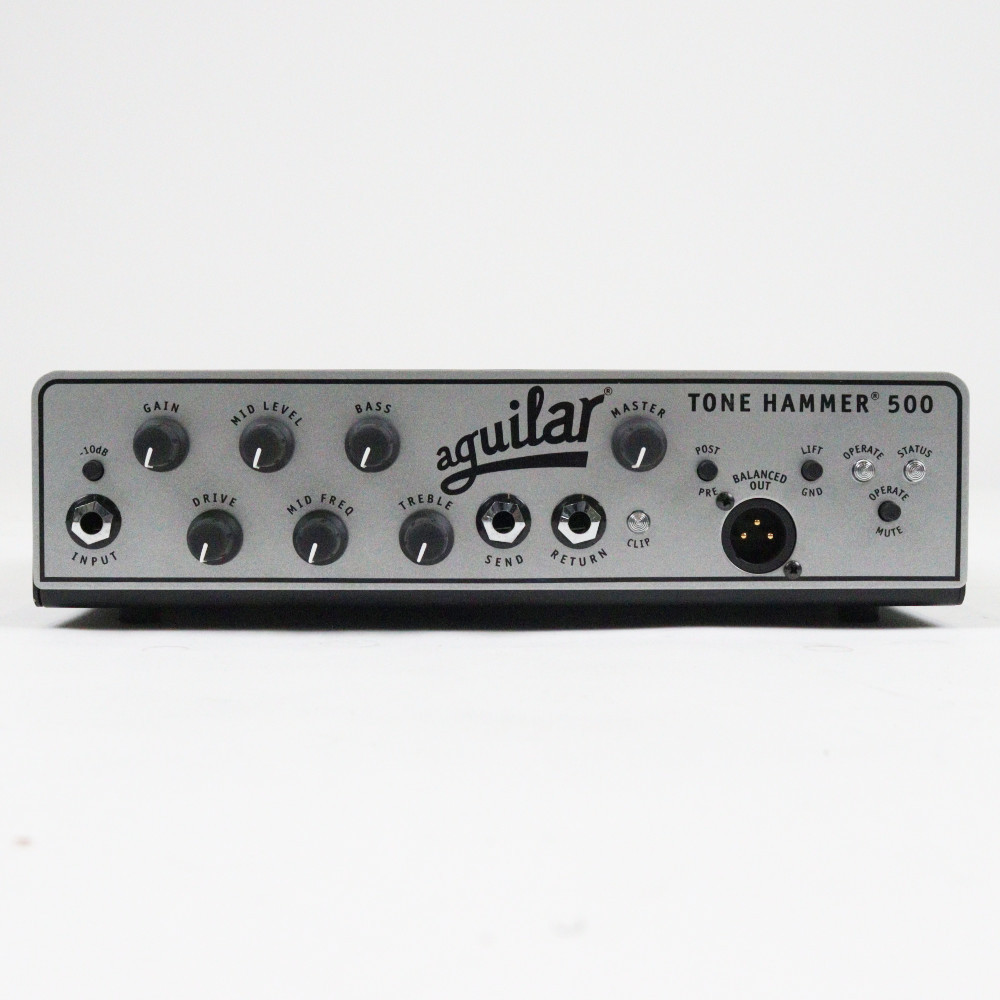 Aguilar Tone Hammer 500 ベース用アンプ TONE HAMMER 500 | Aguilar Amplification