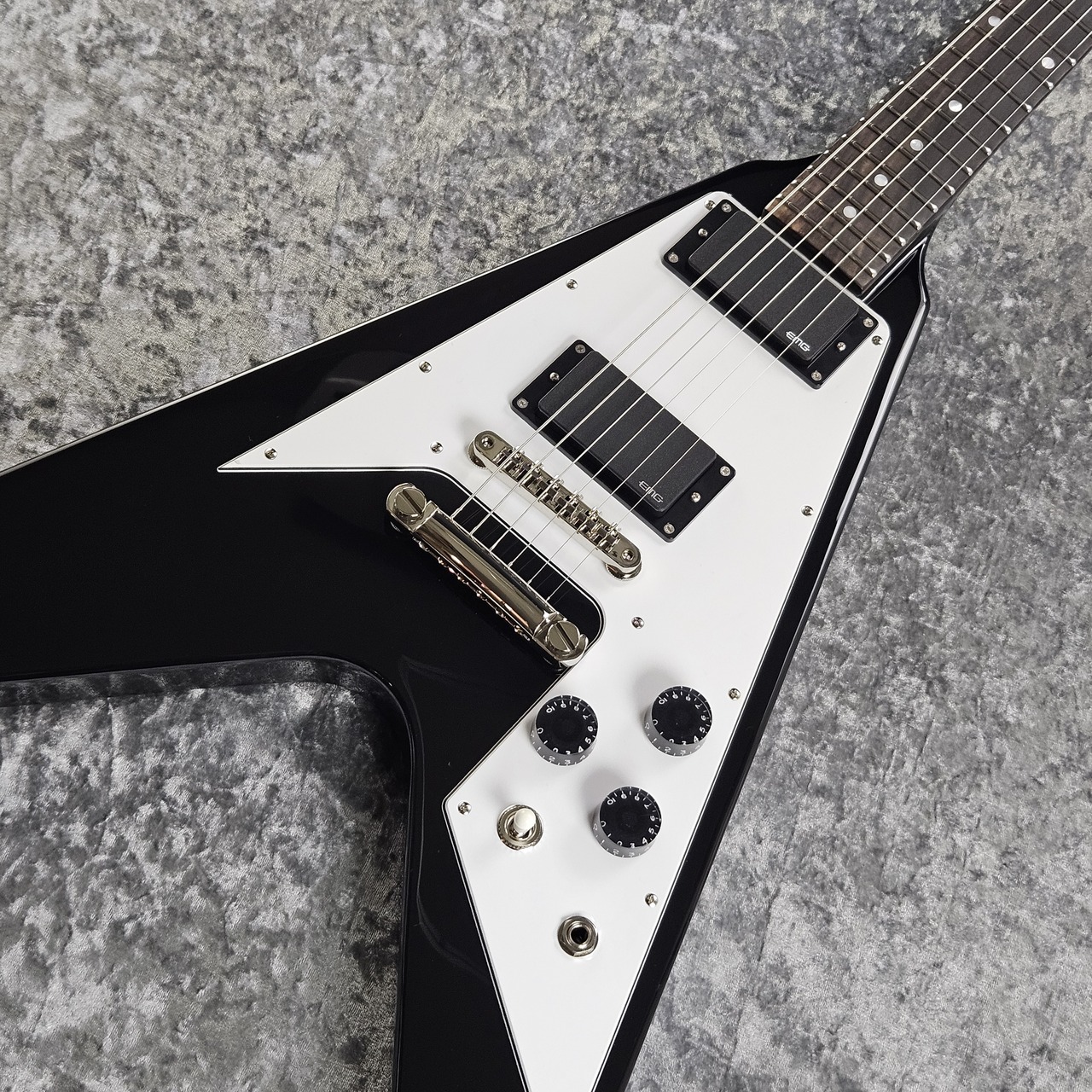 Edwards 日本製 black 2004 Edwards by ESP E-EX-100STD Explorer Black Flame Maple