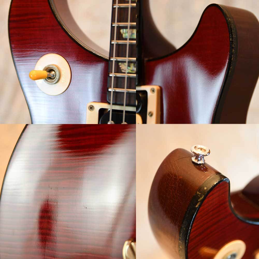 Gibson Custom Shop Tak Matsumoto DC 1-Piece Flame Maple Top Cherry