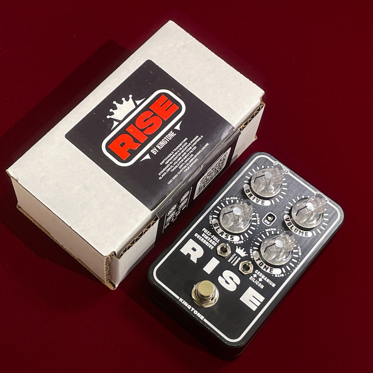 KING TONE GUITAR RISE V3 【新バージョン入荷】【トレブルブースター