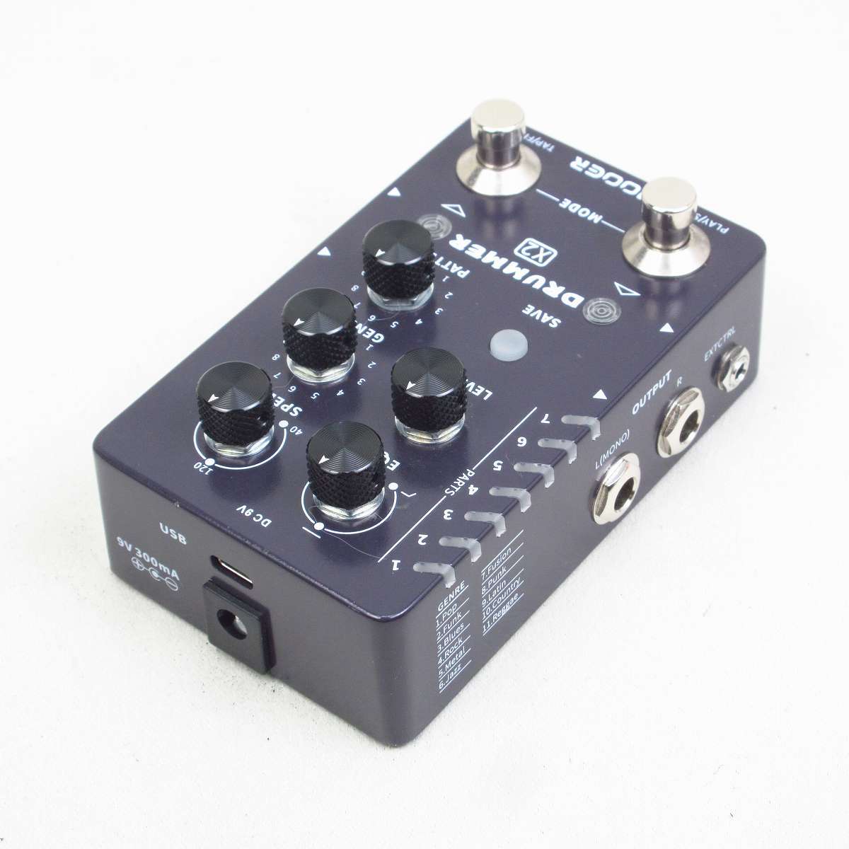 MOOER Drummer X2 ドラムマシンペダル 【横浜店】（中古）【楽器検索