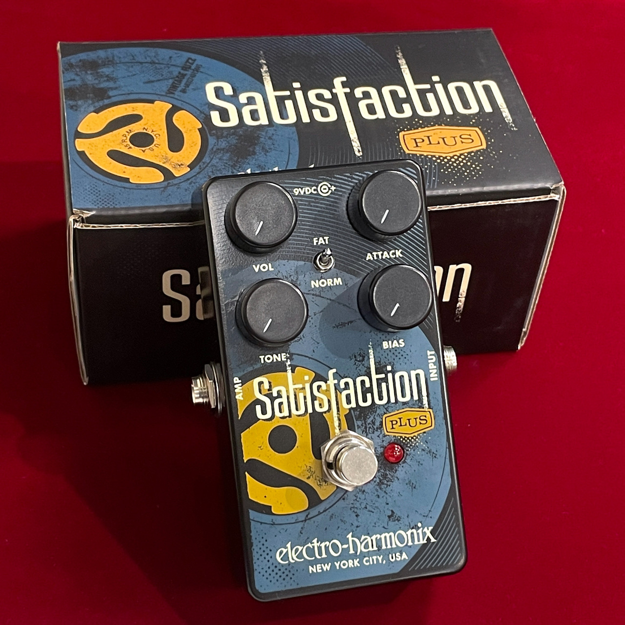 Electro-Harmonix Satisfaction Plus 【60年代ファズトーンを現代的に