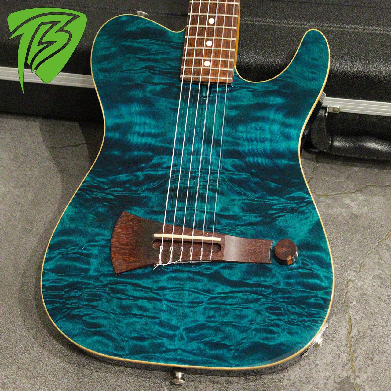 Crews Maniac Sound SM-Gut Quilt Maple Top See Through Blue（中古