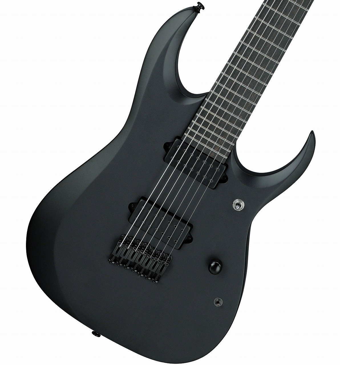 Ibanez RGDRB71-BKF (Black Flat) アイバニーズ 7弦ギター IRON