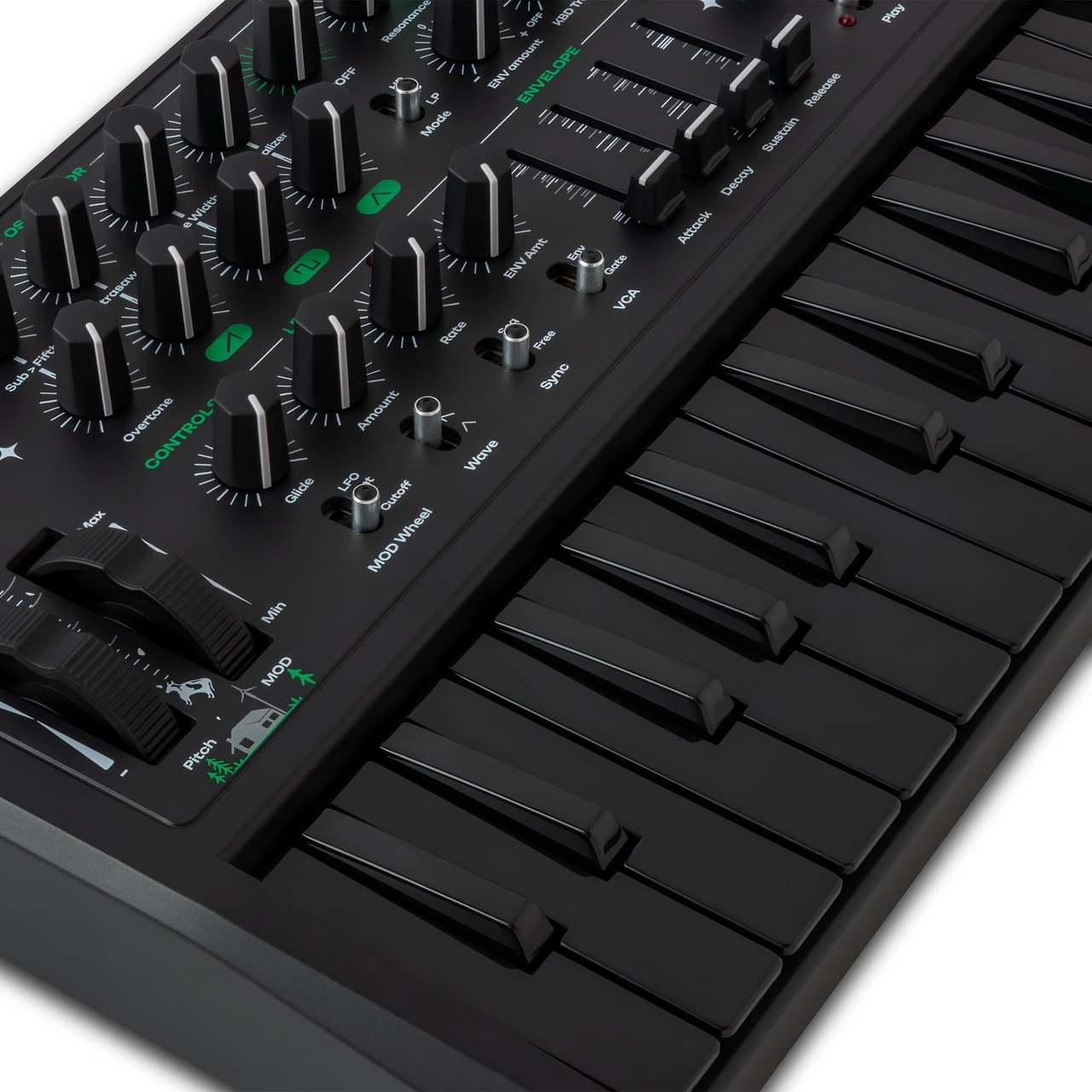 Arturia MicroBrute UFO ◇アナログ‧モノフォニック