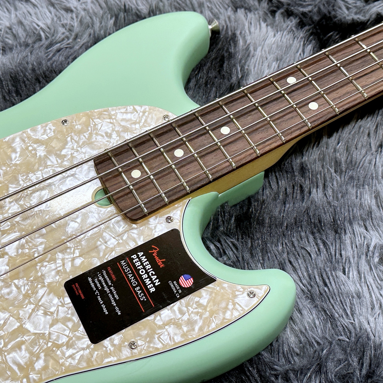 『稀少極美品 Mustang Bass BLACK ショートスケール 程度良好‼️ Fender JMJ Road Worn Mustang Bass Black エレキベース