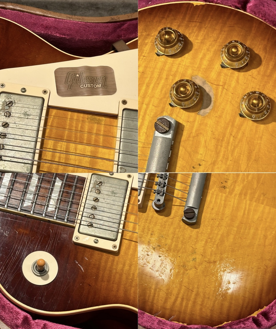 fernandes コンポーネント ストラト ギブソンPU搭載 ジョーペリー Gibson Custom Shop Inspired By Joe Perry 1959 Les Paul