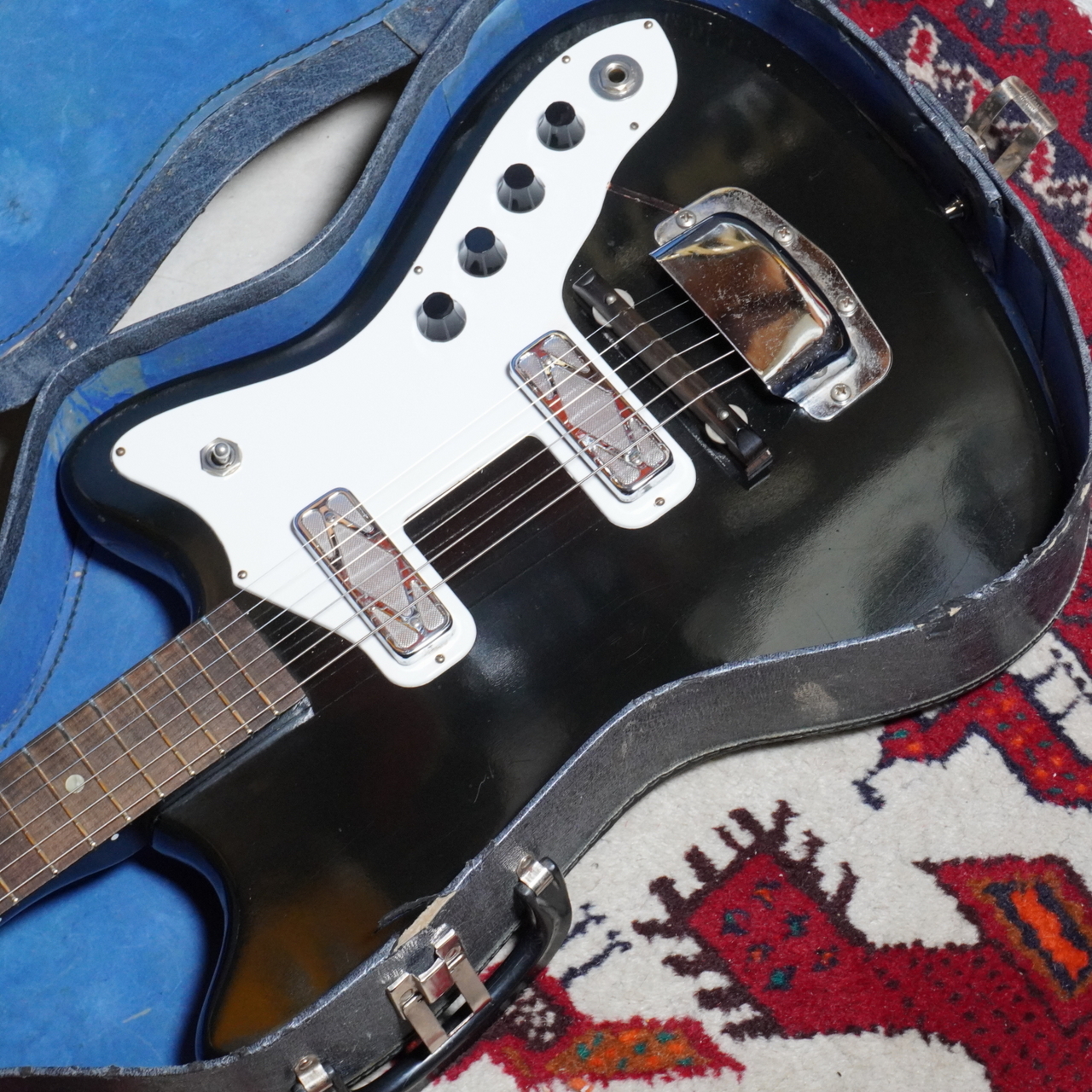 Silvertone 1965 Model 1476 Bobkat Black（ビンテージ）【楽器