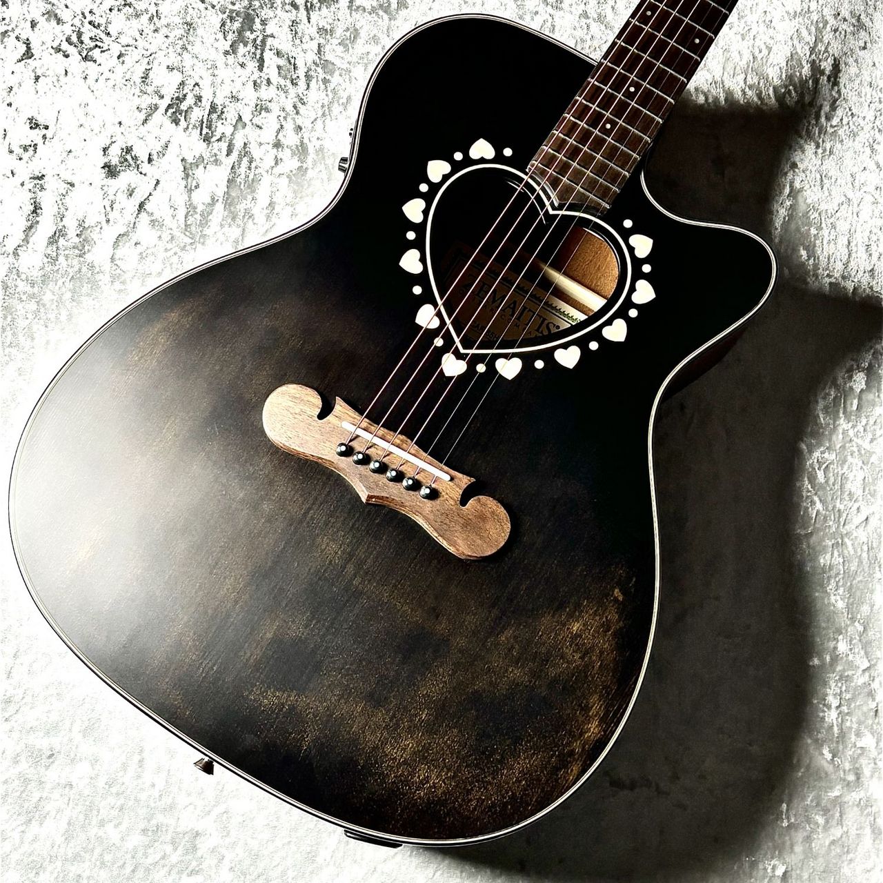 Zemaitis CAF-85HCW-DBK W/C エレアコギターゼマティス 【現物画像