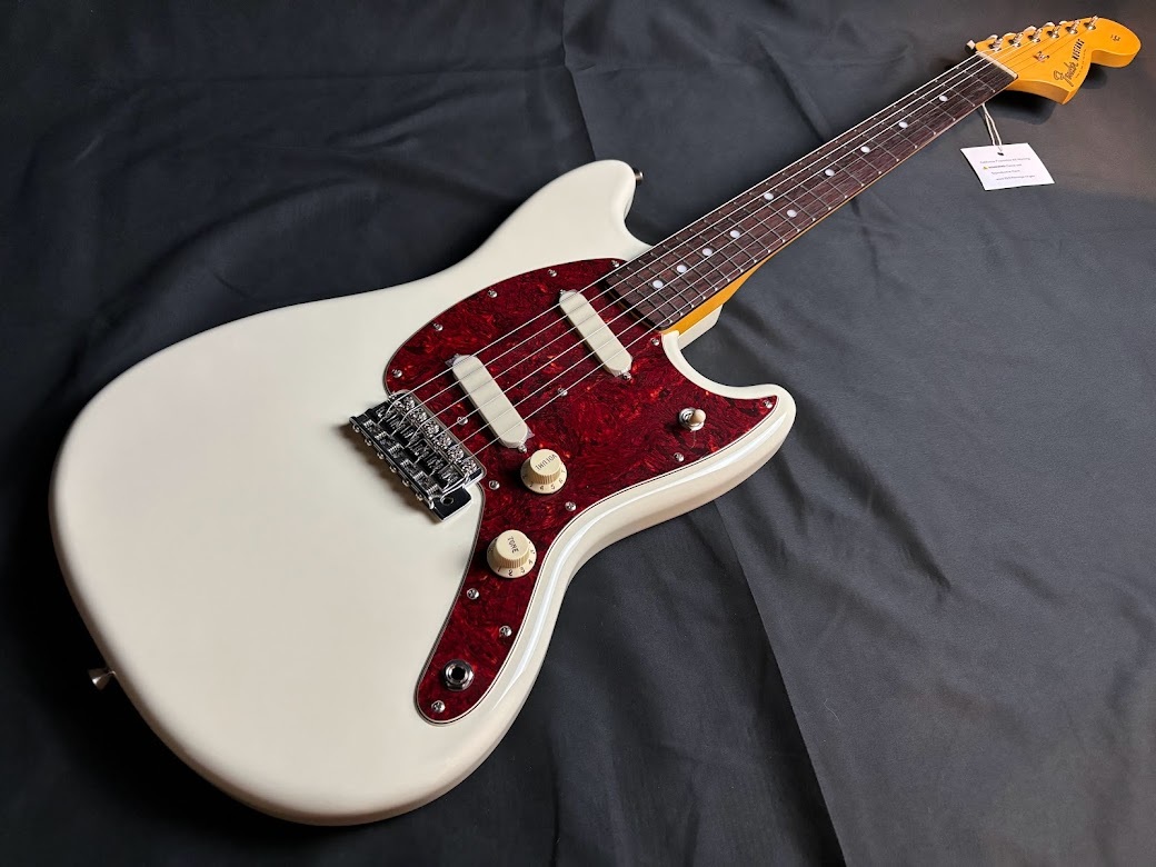 Fender CHAR MUSTANG, Rosewood Fingerboard, Olympic White 