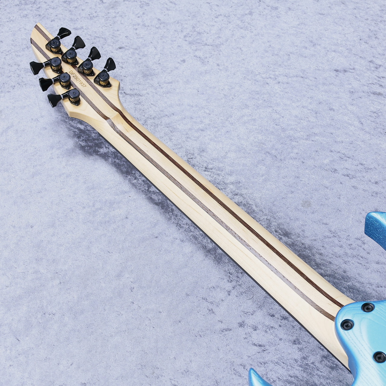 Mayones Duvell Elite 7 Baritone 26.5 Eye Poplar Trans Blue