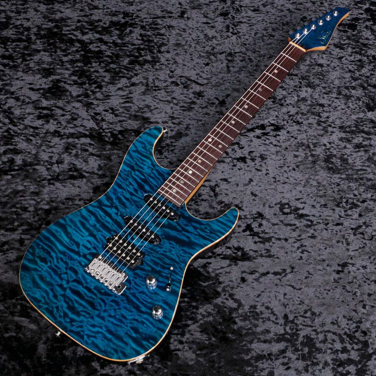 Suhr Standard Quilt Maple Top Trans Blue 【新宿店】（中古/送料無料