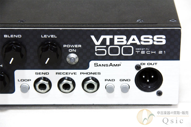 [良品] Tech 21 SansAmp VT Bass 500 ベース用アンプヘッド/幅広いジャンルに使用可能 [RK145]