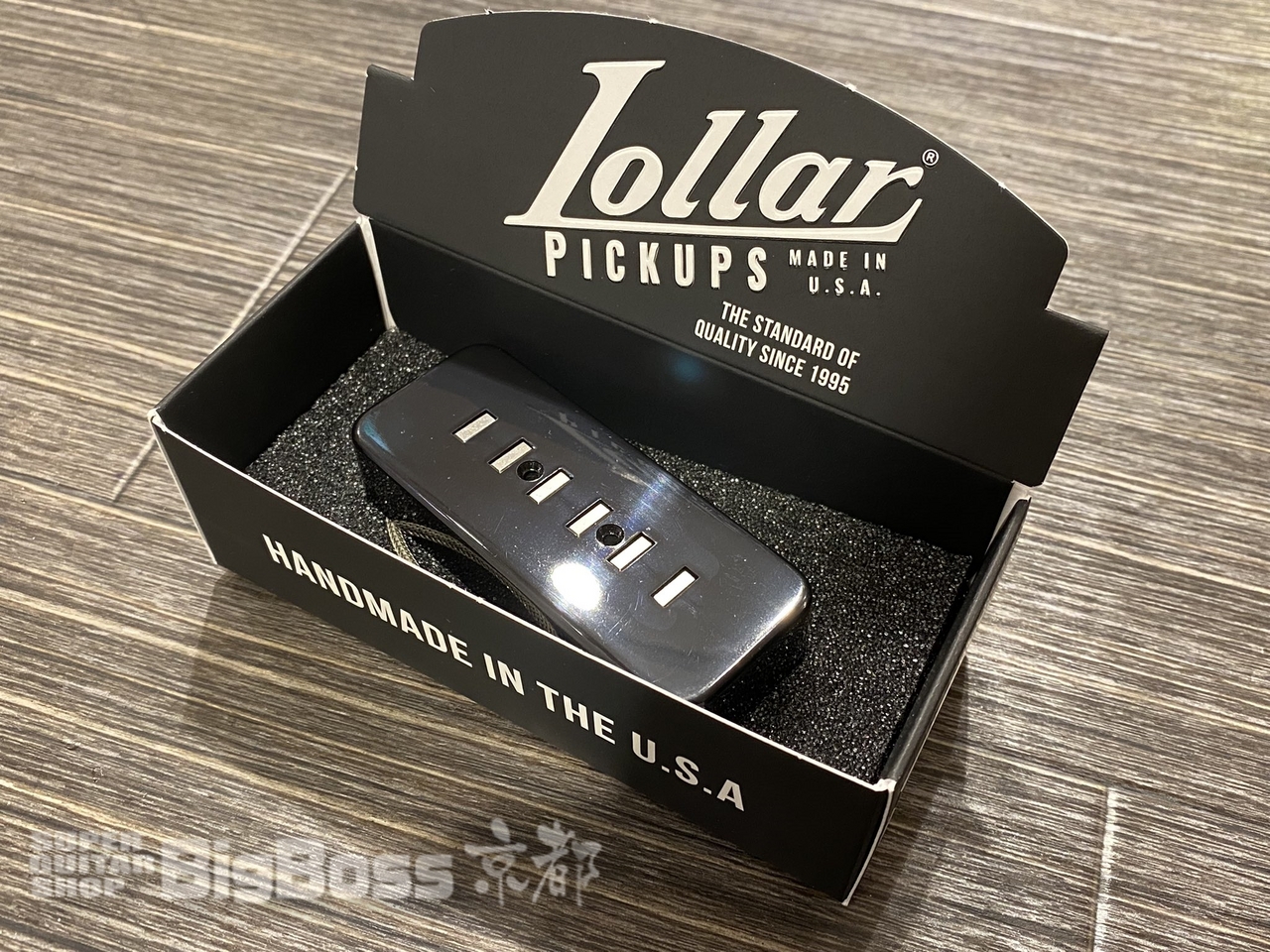 LOLLAR PICKUPS P-90 SOAP BAR STAPLE/N/BLACK（新品/送料無料）【楽器