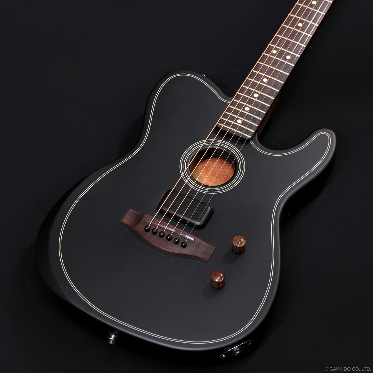 Fender Acoustasonic Standard Telecaster [Black]（新品/送料無料