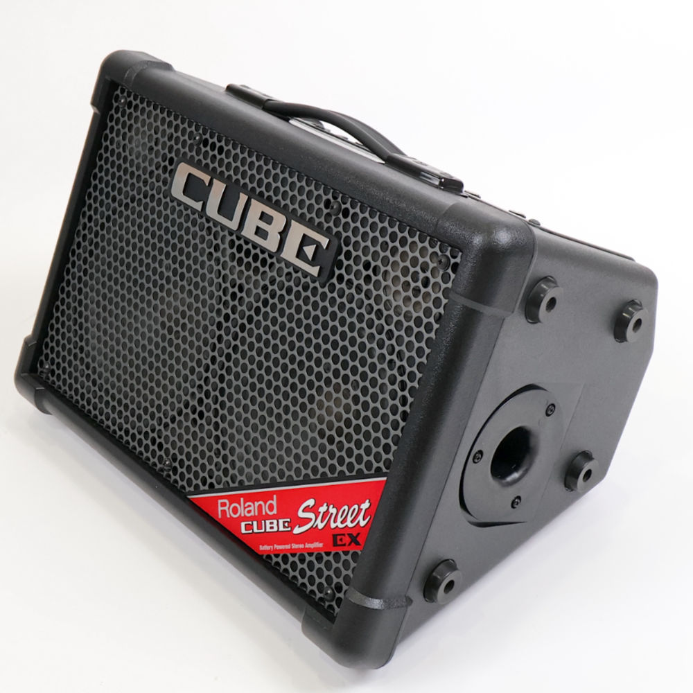 Roland CUBE Street ポータブルアンプ 本体のみ Roland (ローランド) 乾電池駆動可能 ステレオ ポータブルアンプ CUBE