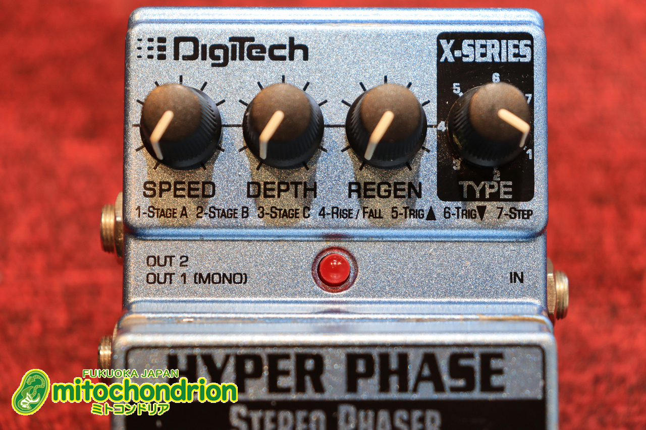 DigiTech HYPER PHASE / STEREO PHASER【ハコ付き】（中古
