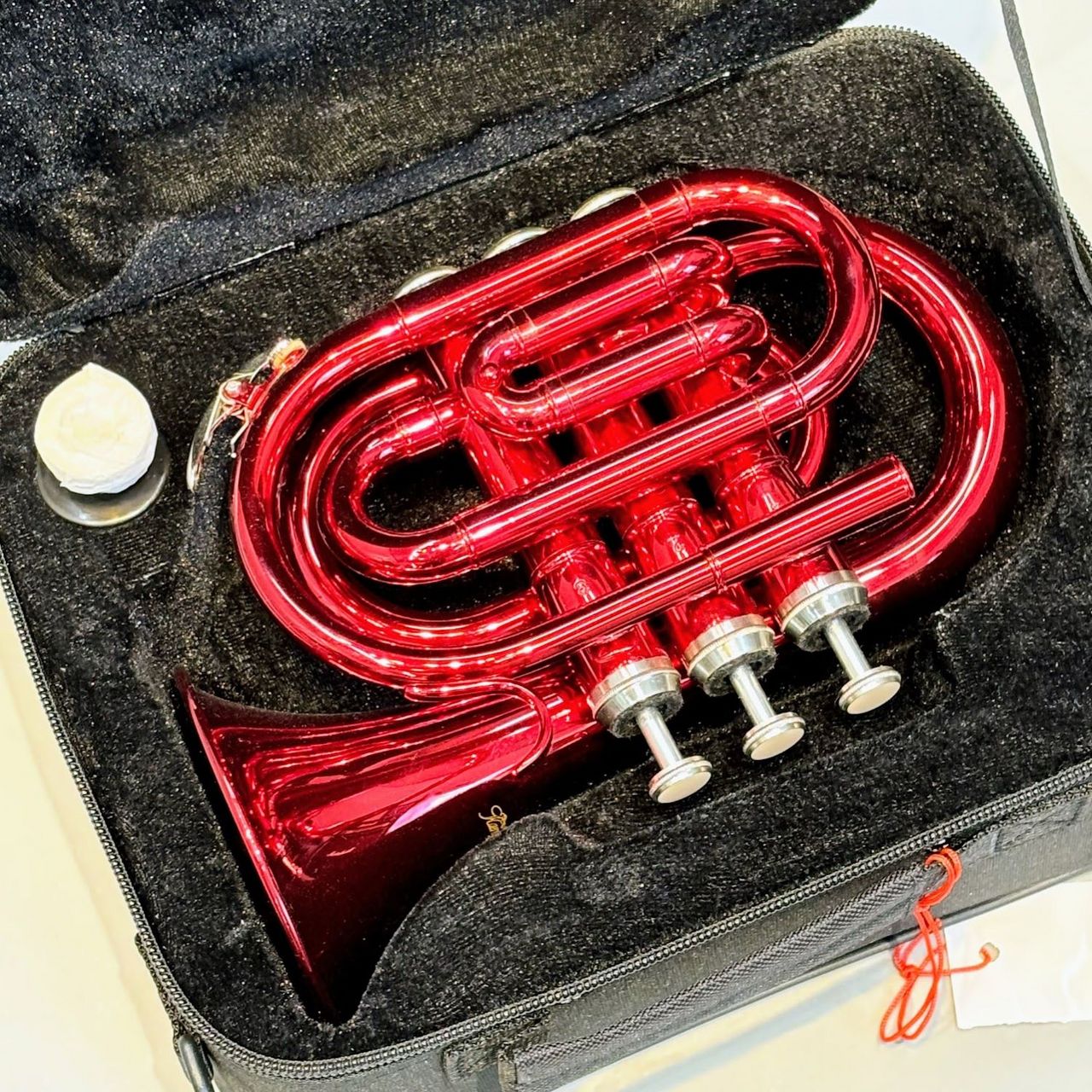 ポケットトランペット 赤