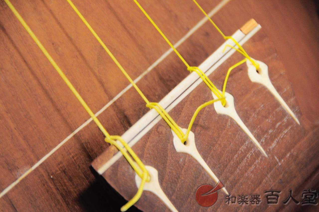 薩摩琵琶(錦琵琶) 錦琵琶 (四絃五柱薩摩琵琶)（ビンテージ