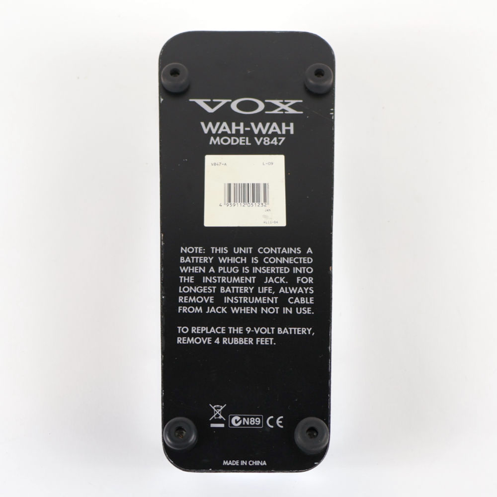 VOX 【中古】 ワウペダル VOX V847 ギターエフェクター（中古/送料無料