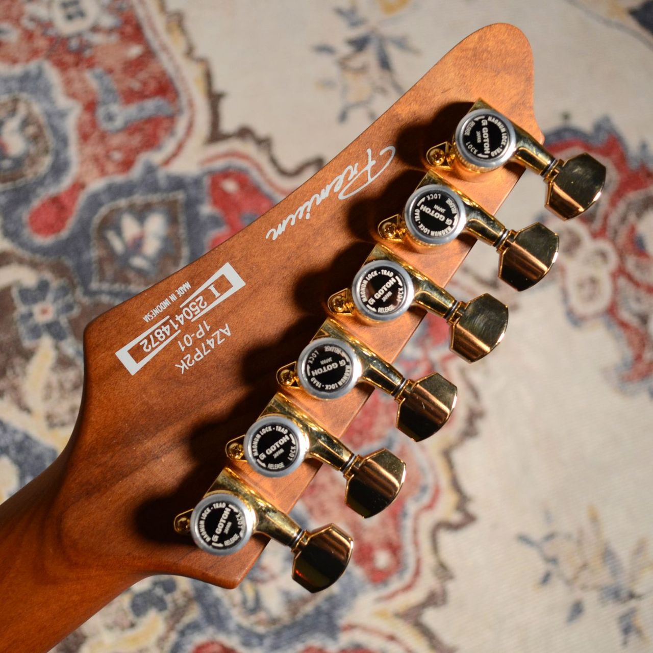 Ibanez AZ47P2K Dragon Eye Burst 【現物写真】（新品/送料無料