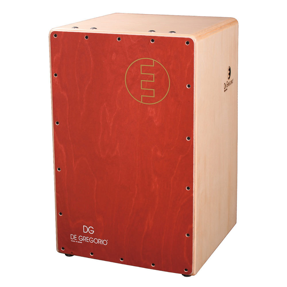 DG CAJON Chanela RED カホン ＆ HarmoTECH カホン用キックペダル