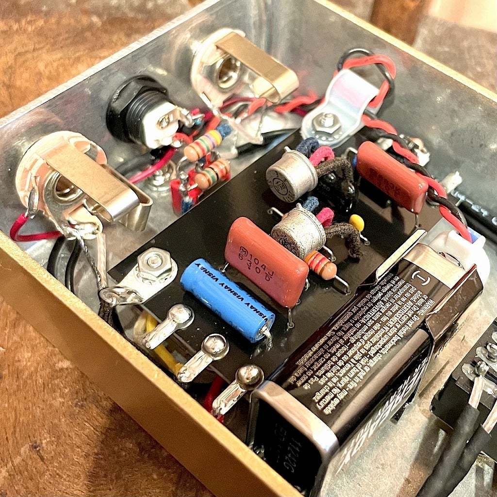 Cunningham Amps MK1.6 Fuzz RCA Germanium Antique Gold ファズ