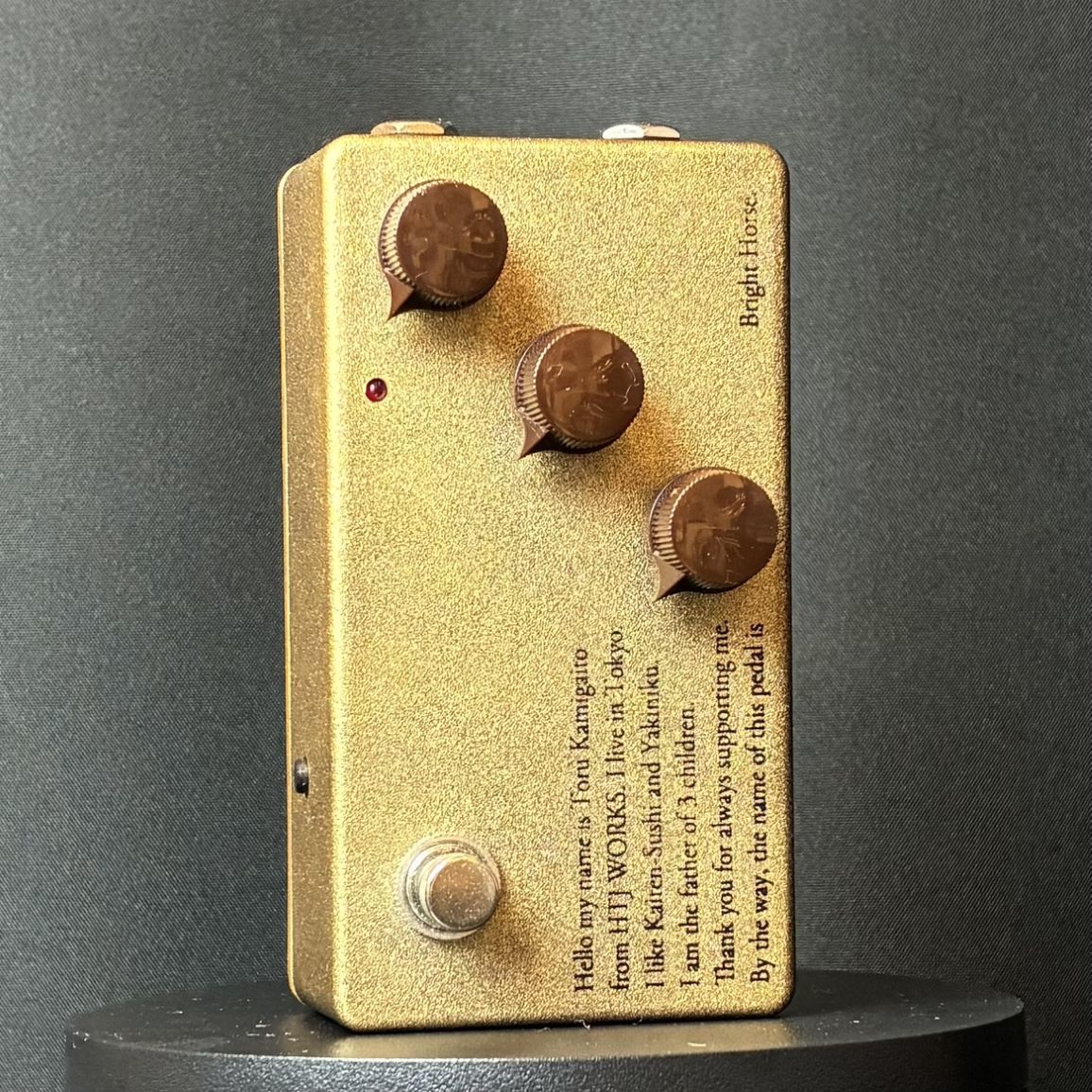 HTJ-WORKS Bright Horse -Aged Gold-（中古/送料無料）【楽器検索