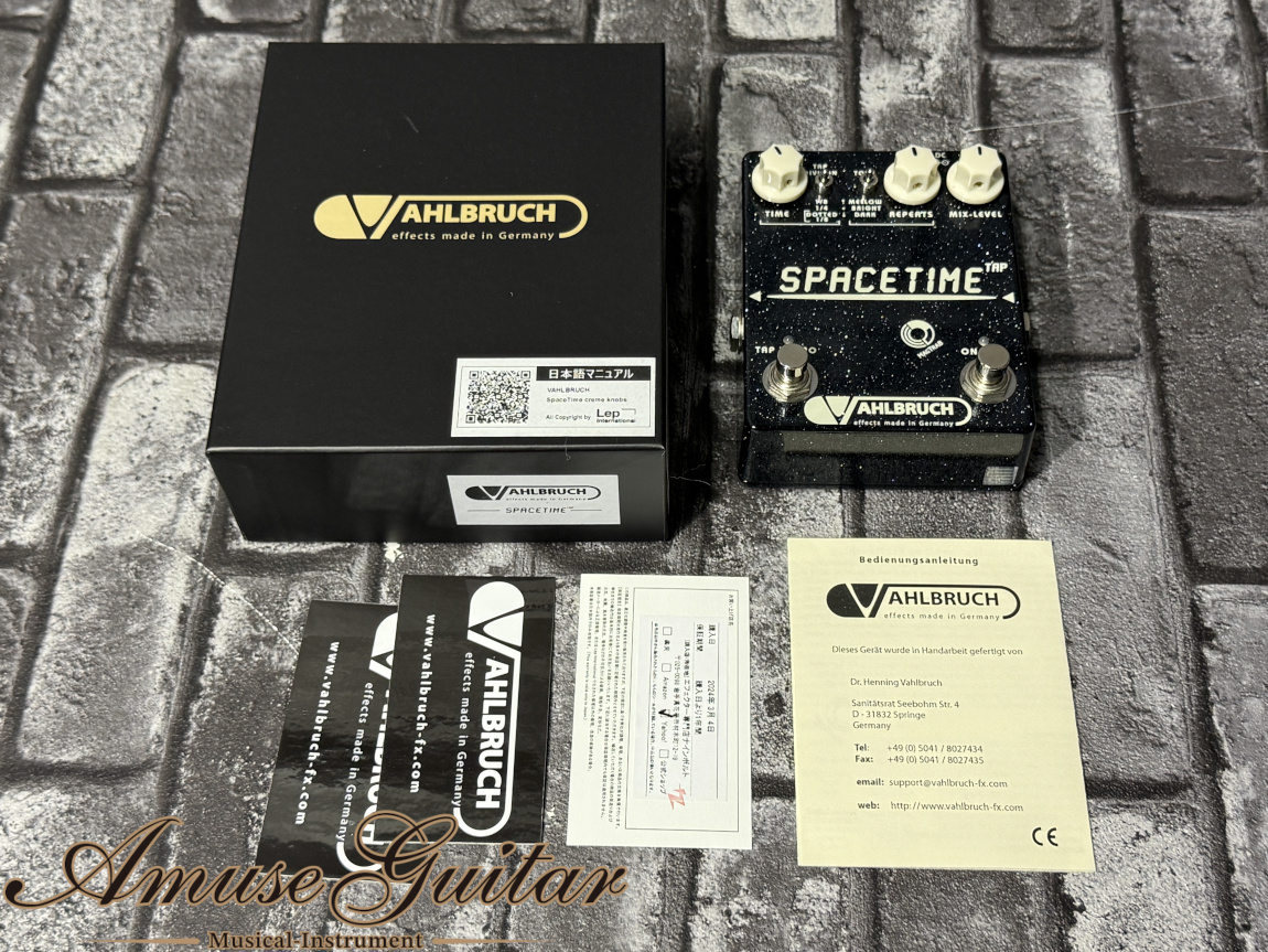 VAHLBRUCH SpaceTime creme knobs【Delay/Echo】w/Original Box