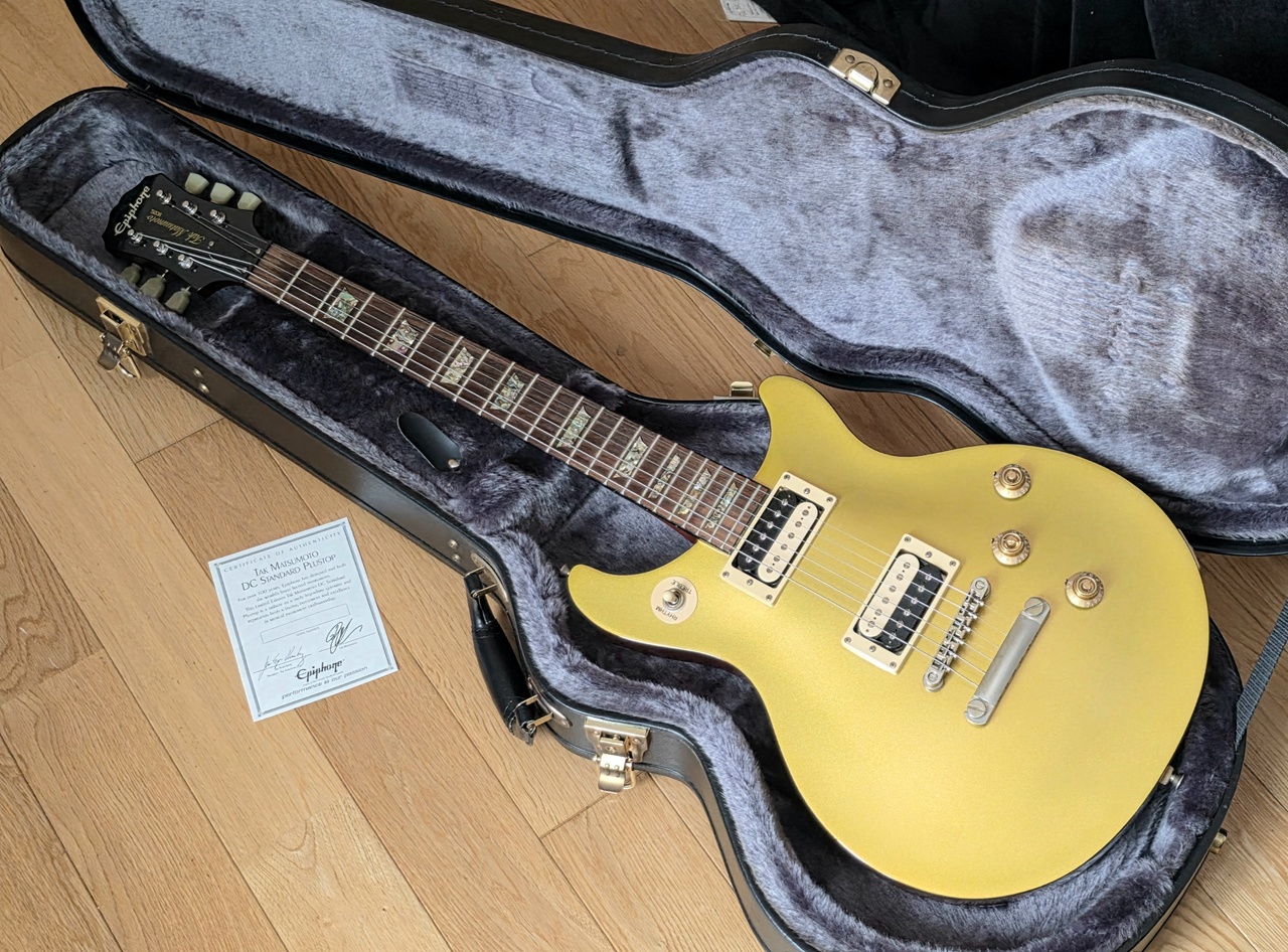 Epiphone TAK MATSUMOTO DC GOLD TOP（中古）【楽器検索デジマート】