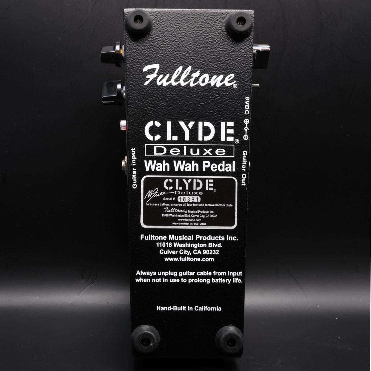 Fulltone CLYDE Deluxe Wah Wah Pedal 【福岡店】（中古/送料無料