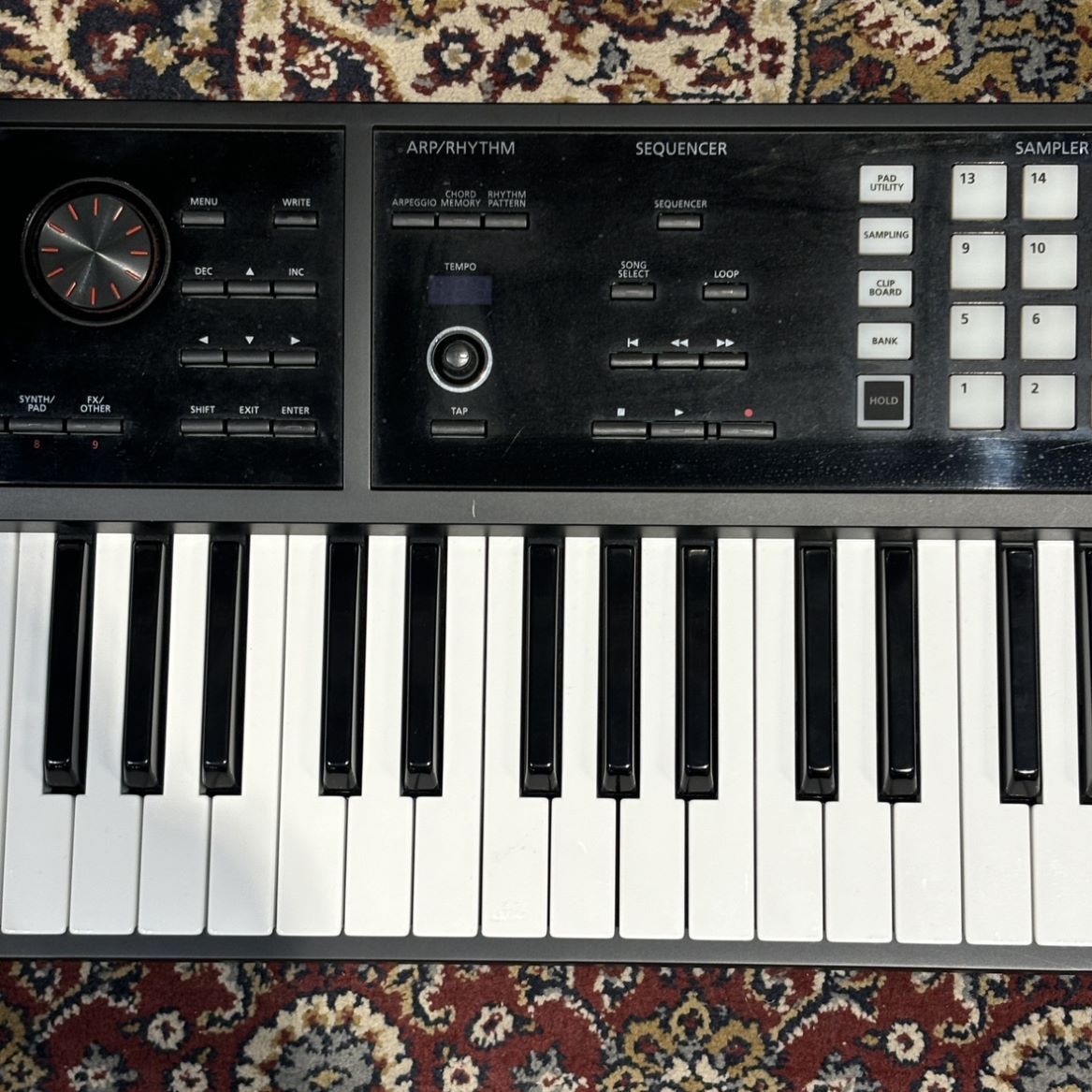 FANTOM07 Workstation Synthesizer, 76 keys beginners students