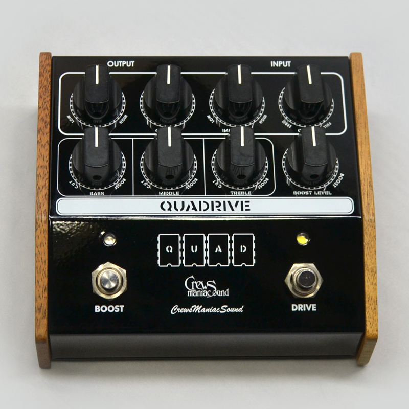 Crews Maniac Sound QUADRIVE オーバードライブ/ブースター（新品特価